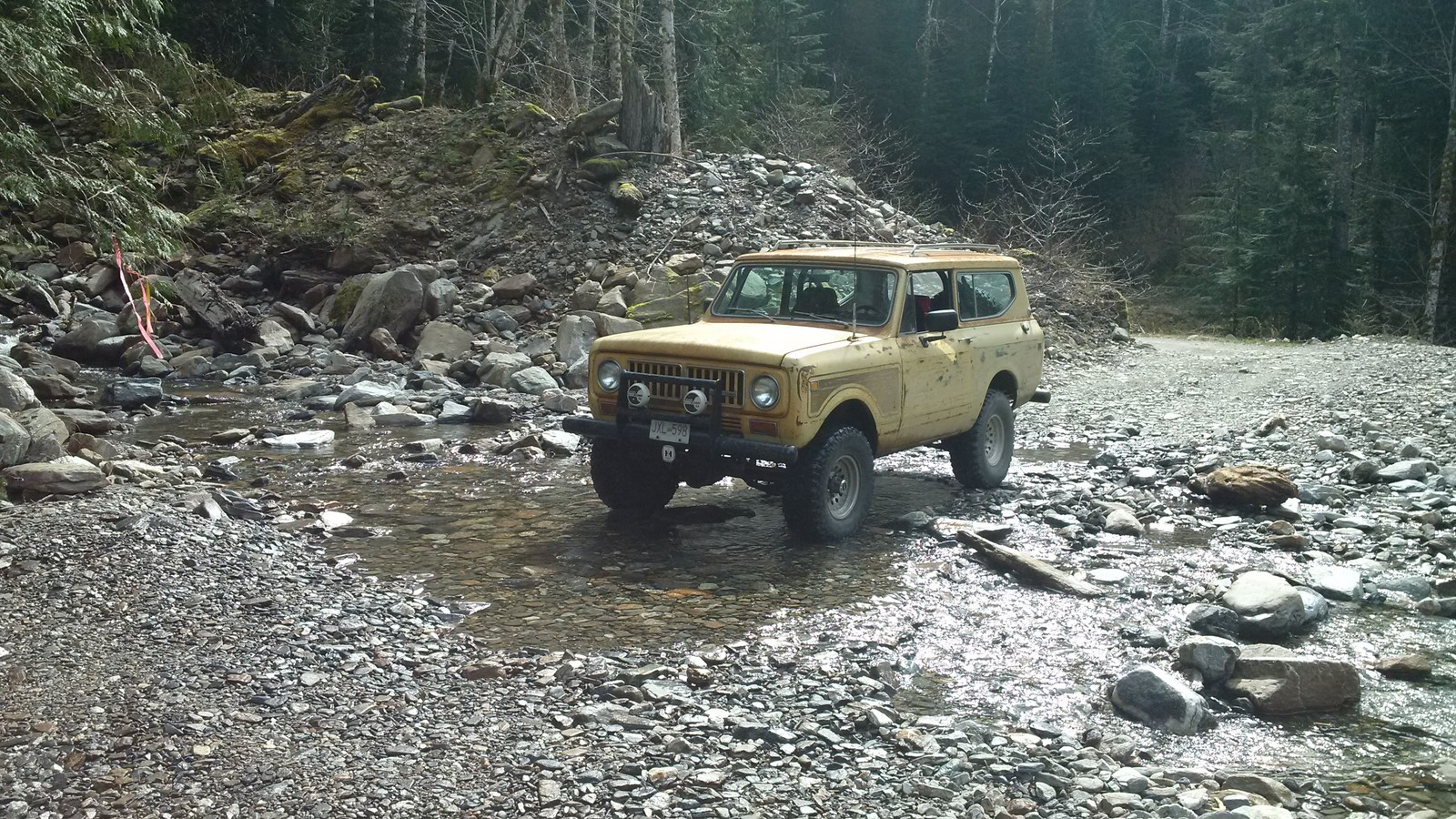 On the way to Clear Creek Hot Springs - 2015